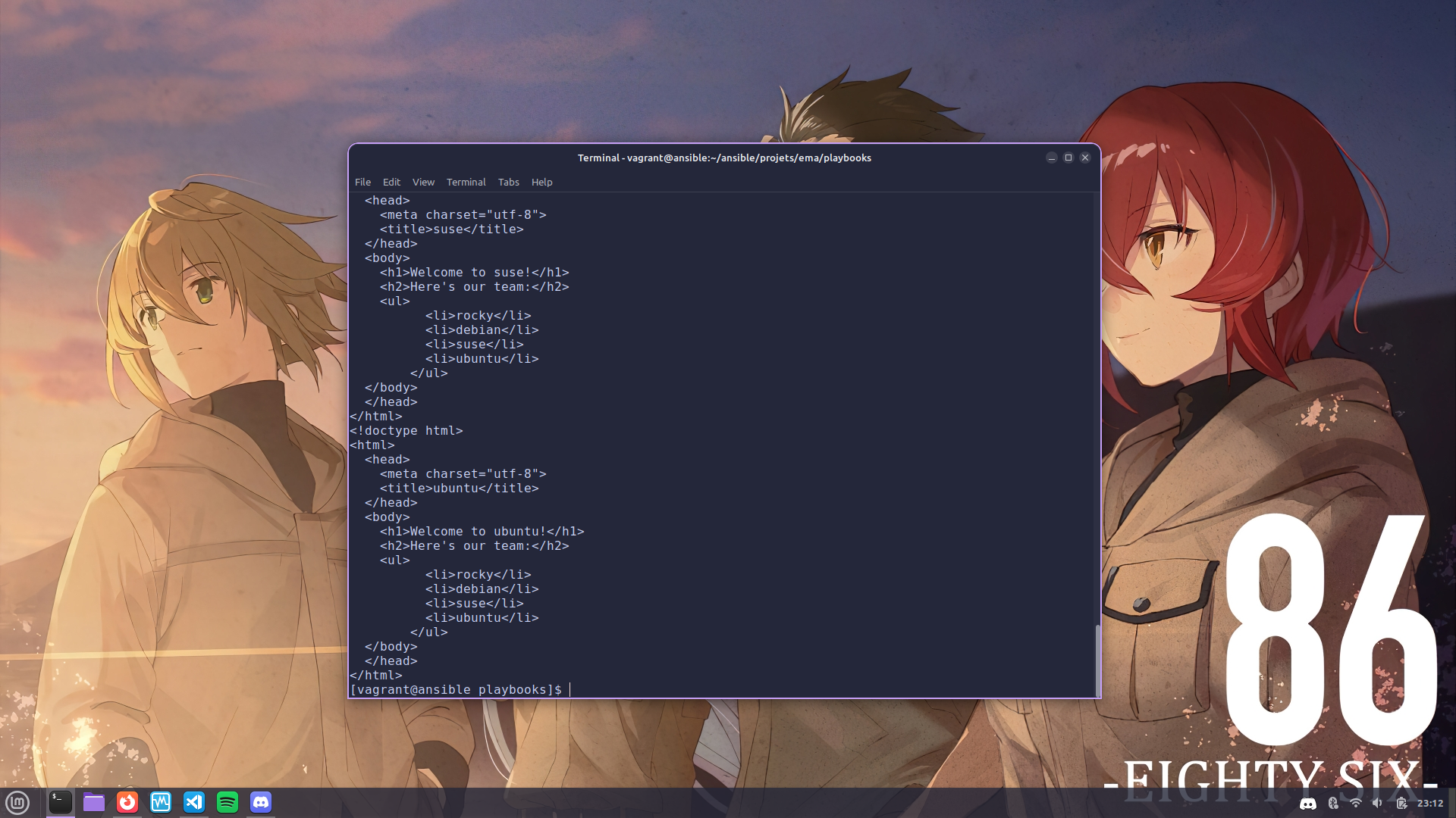 Template index-2.html.j2 avec boucle Jinja2